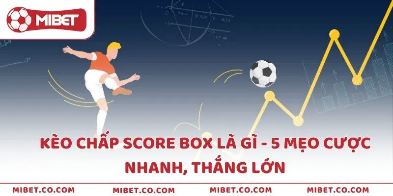 Kèo chấp score box là gì - 5 mẹo cược nhanh, thắng lớn