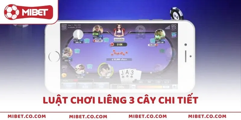 Luật chơi Liêng 3 cây chi tiết